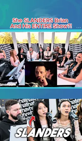 She SLANDERS Brian And His ENTIRE Show?! P1 #whateverpodcast #Podcast #whatever #destinystreamer #podcastclip #whateverclips