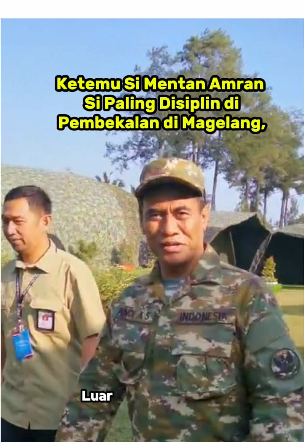 Klo Mentan Amran gak perlu ditanya lagi, tiap jam 6 pagi uda  nyampe dikantor. Pegawai Kementan jadi malu kalo sampe telat kan. Semangat Pak Mentan pembekalan di Magelang  #andiamransulaiman #magelang #disiplin 