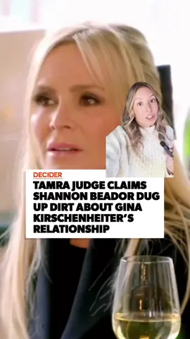 Now why is Gina Kirschenheiter in it? The drama between Tamra Judge and Shannon Beador continues to heat up on tonight's #rhoc episode. #realhousewivesoforangecounty #bravo #bravotv #ginakirschenheiter #tamrajudge #shannonbeador 