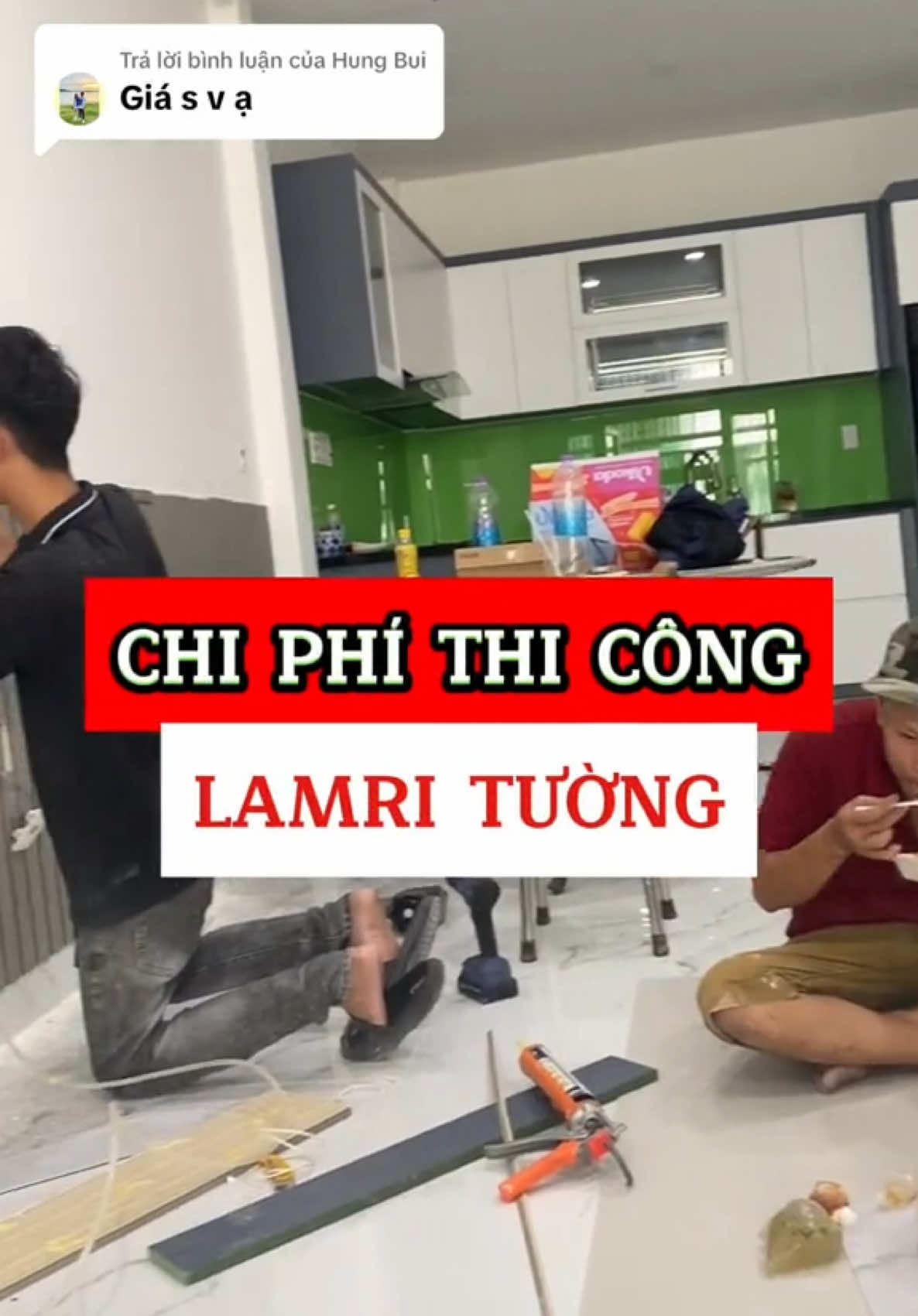 Chi phí thi công lamri tường bằng tấm nhựa nano giả gỗ  #kỷ niệm xưa #LearnOnTikTok #trangtrinhadep #phuc_nha_dep #trangtrinha #dcgr 