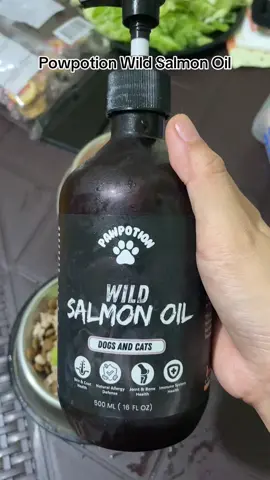 Powpotion Wild Salmon Oil #PetsOfTikTok #petlover #salmonoil #forpet #shihtzu #furbaby #affiliatetiktok 