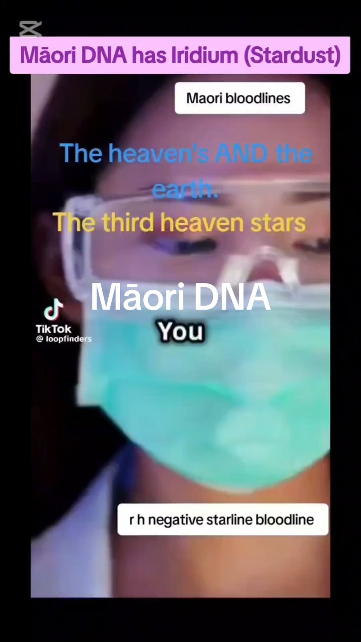 Māori DNA has stardust in it  #maoritiktok #newzealand #indigenous #maori #dna #momtok #scientist 