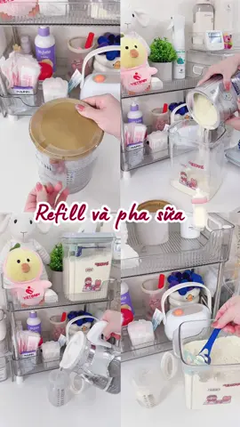 Em Đậu dạo này lại mê sữa lười ăn dặm 🤦‍♀️#refill #refillasmr #suacongthuc #aptamil #phasuachobe #conlamanhkhang #fpyシ 