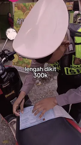 menyala pak pol🔥 #tilangpolisi 