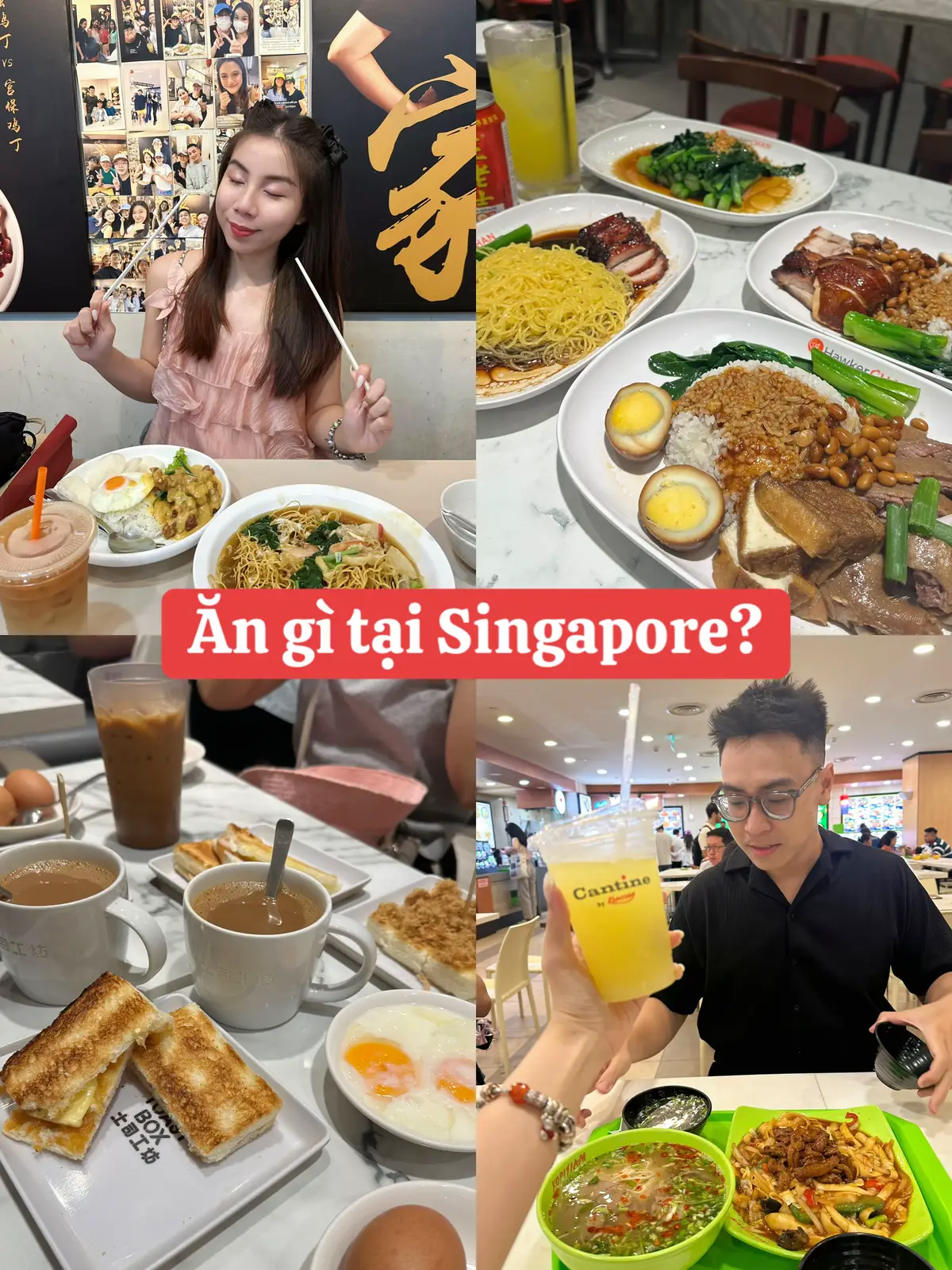 Tổng hợp các địa điểm ăn uống tại Singapore #ReviewAnNgon #ancungtiktok #dulich #dulichsingapore #singapore #LearnOnTikTok 