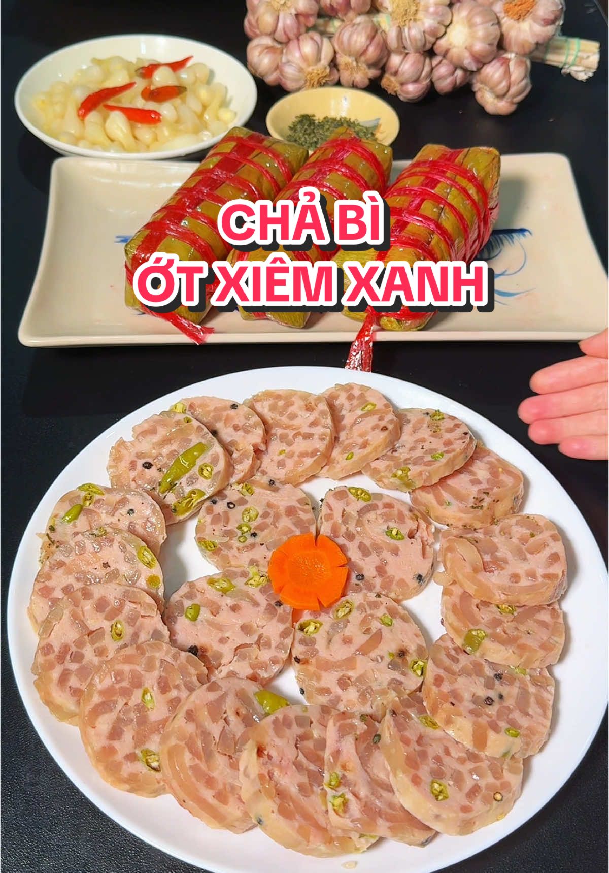 Cách làm chả bì ớt xiêm xanh #kenhcuamy 