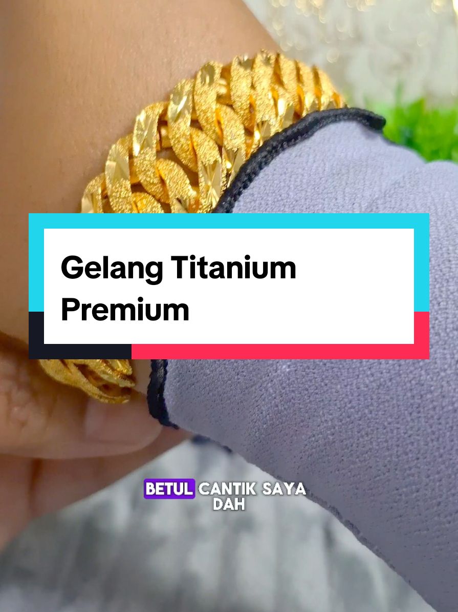 Replying to @idadaniel47  Terima kasih sis sudi bagi feedback, yang belum beli kne beli cepat sebab hari ni ada harga diskaun, tekan beg kuning untuk claim diskaun anda. #gelangtitanium #gelangtangan  #gelang #titanium 