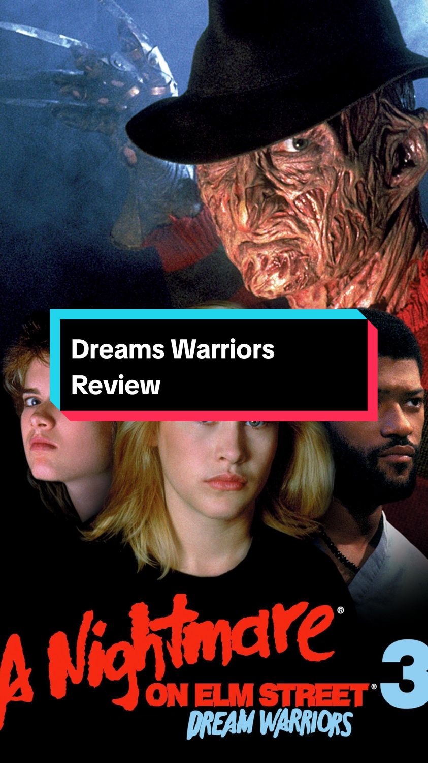 A Nightmare On Elm Street 3 Dream Warriors Review #horrorcommunity #horror #horrortok #fyp #xyzbca 