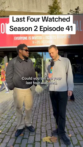 🇬🇧 In this week’s episode, George Fenwick chats to Letterboxd member Ellis (putitinaspliff) at the @BFI  London Film Festival about his last four watches. #letterboxd #letterboxdmember #lastfourwatched #lff #filmtok #London #filmfestival #interview #weliveintime #pedroalmodovar #interview #community #bfi 