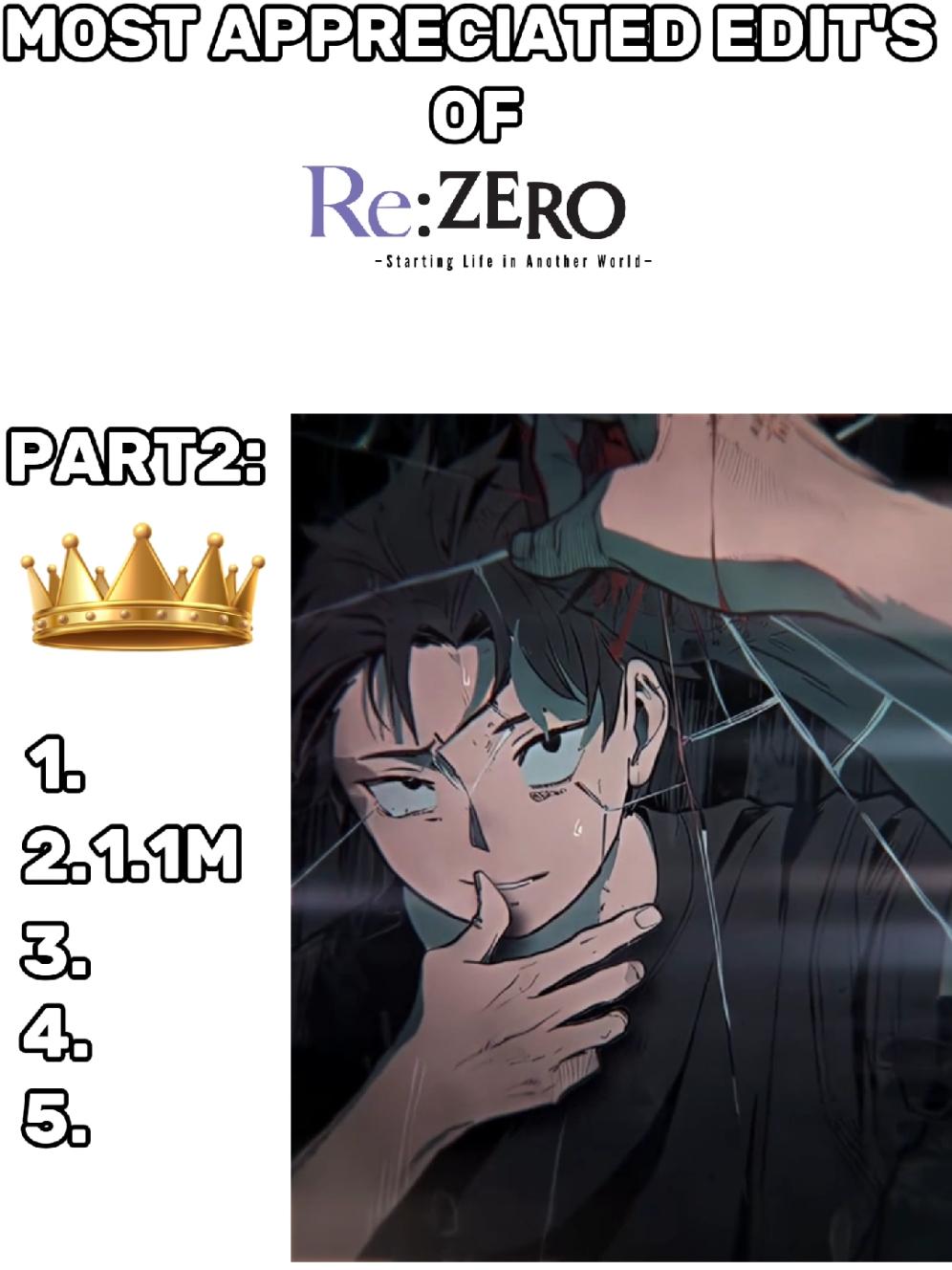 amazing edit's from: @Allku @Truuly.ʀᴇx @VLP @⁌⦇ᎯᎽℳᎯℕ⦈⁍  this is only my and my friends opinion if you disagree write in the comments your favourite one #anime #rezero #subaru #subarunatsuki #natsukisubaru #fyp #fypシ #peakzero #edit #animeedit #lightnovel 