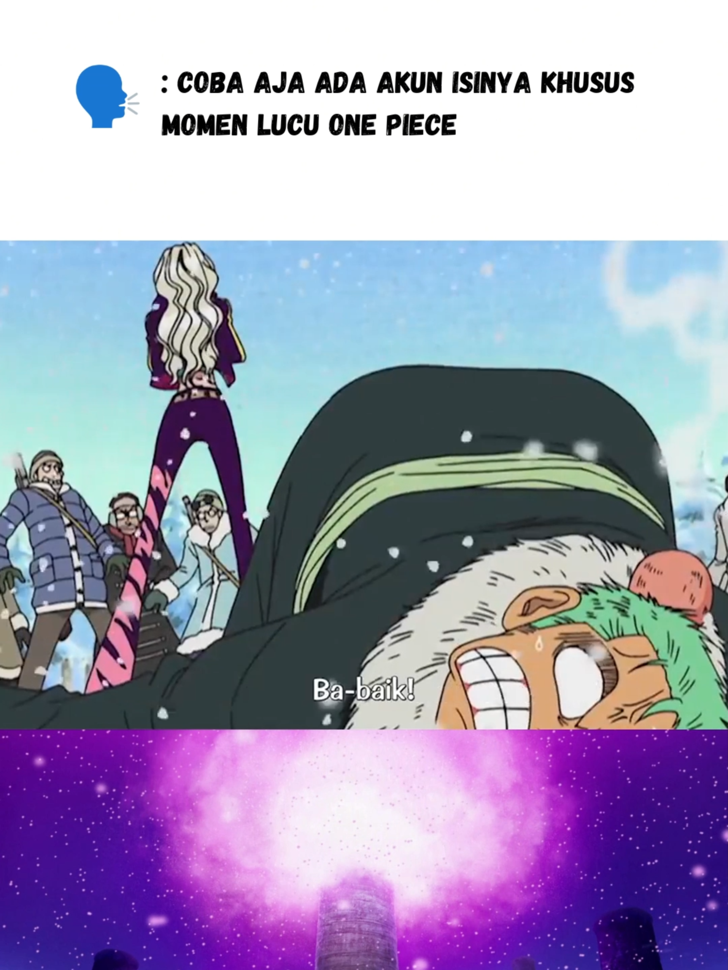 Zoro tiap ketemu dr. Kureha dijitak lagi... #onepiece #onepiecelucu #onepiecengakak #onepiecetiktok #anime