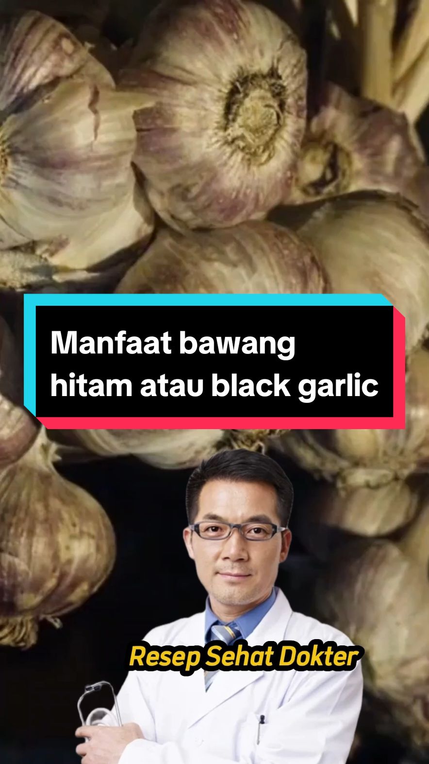 Manfaat bawang hitam atau black garlic.  #bawanghitam #bawanghitamtunggal #blackgarlic #manfaatblackgarlic #manfaatbawanghitam 