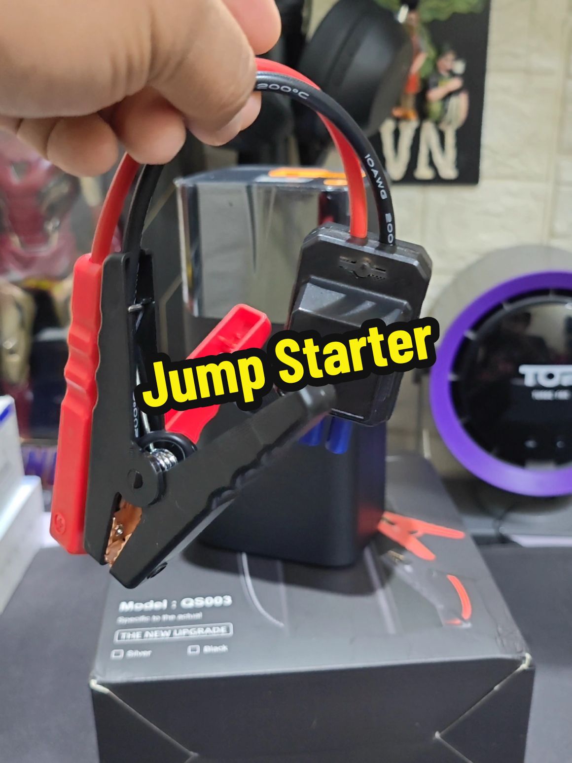 Jump Starter bateri yang sangat berguna #jumpstarter 