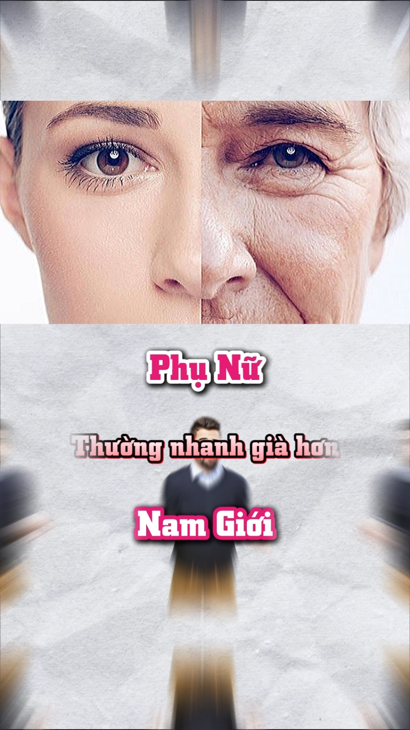 Phụ nữ thường nhanh già hơn nam giới - Tại sao lại như vậy? #thomsoncare #bohuyetkhang #phununhanhgia #laohoa 