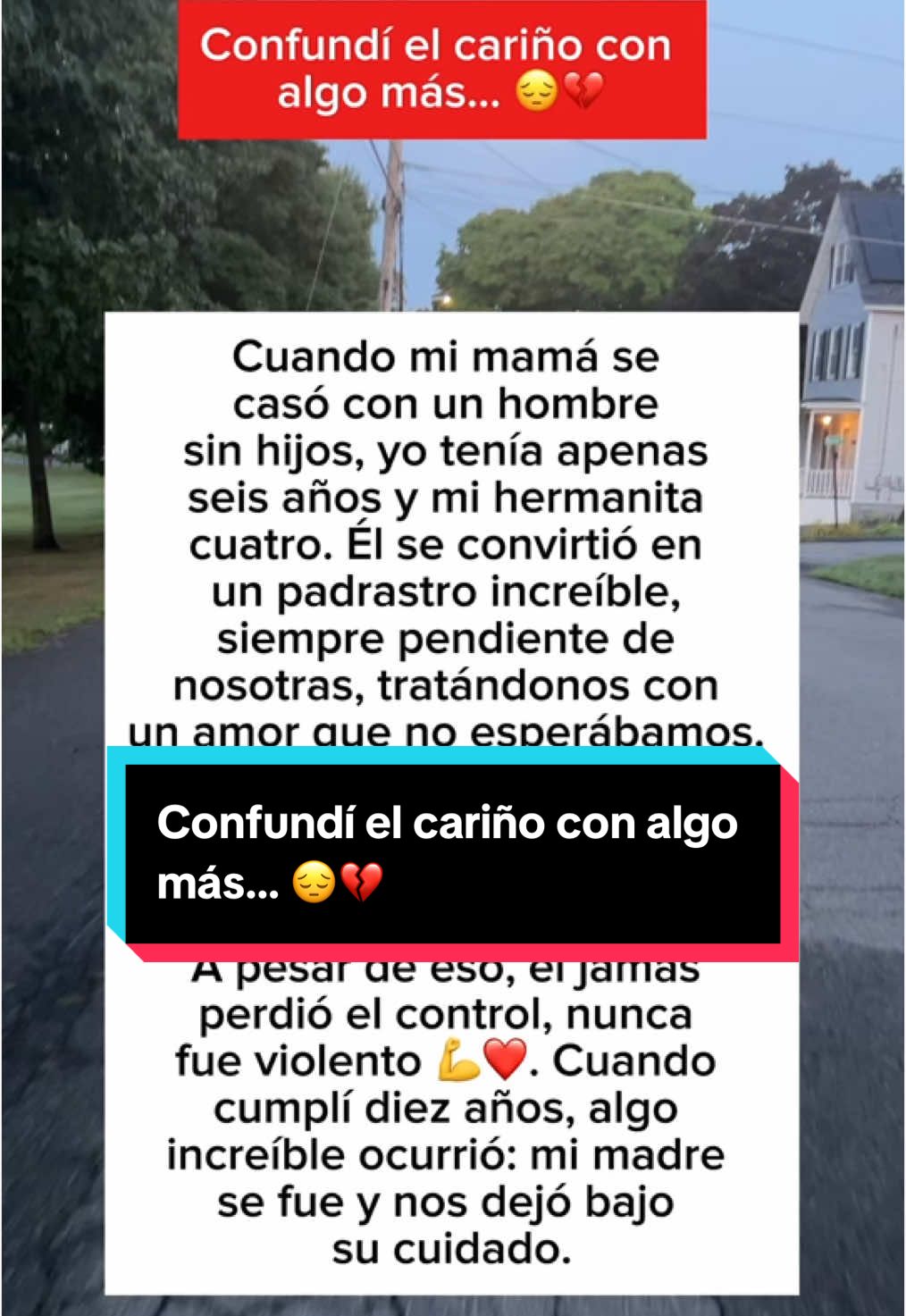 Confundí el cariño con algo más… 😔💔 #paratii #historias #chismesito #relatos #storytimeenespañol #storytime #confesiones @Juan Luis  @Confesiones JGV 