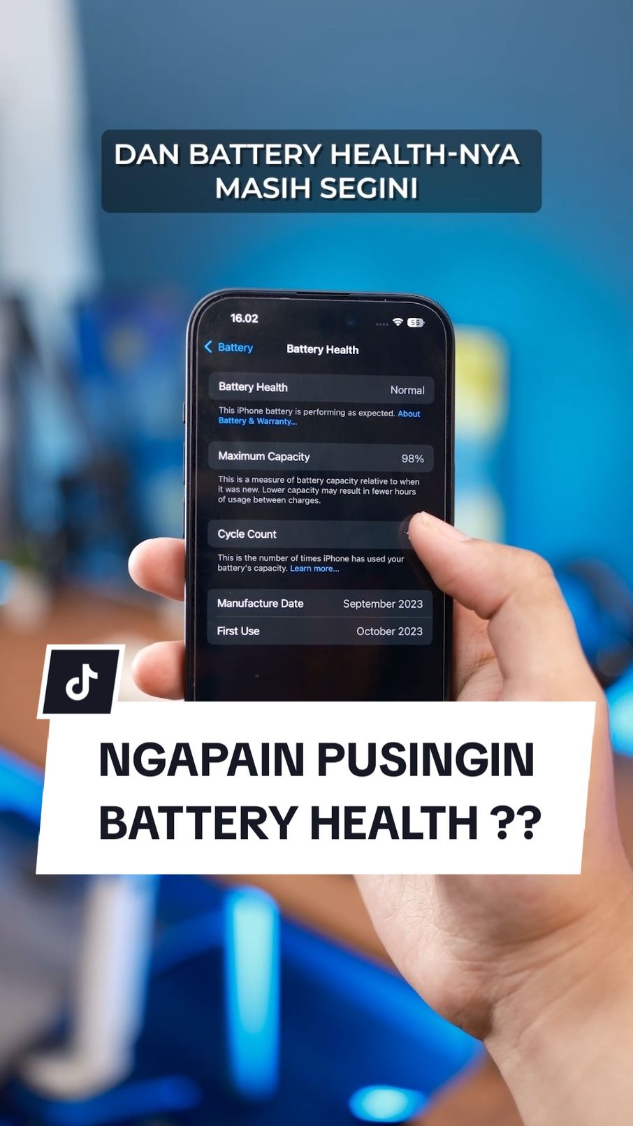 rahasia battery health awet #batteryhealth #battery #batteryhealthiphone #iphone #iphone15 #iphonetricks #iphonetips #batteryiphone #phone #phonetok #smartphone #hape #tech #gadget #electronic #nyantech #KelasTekno 