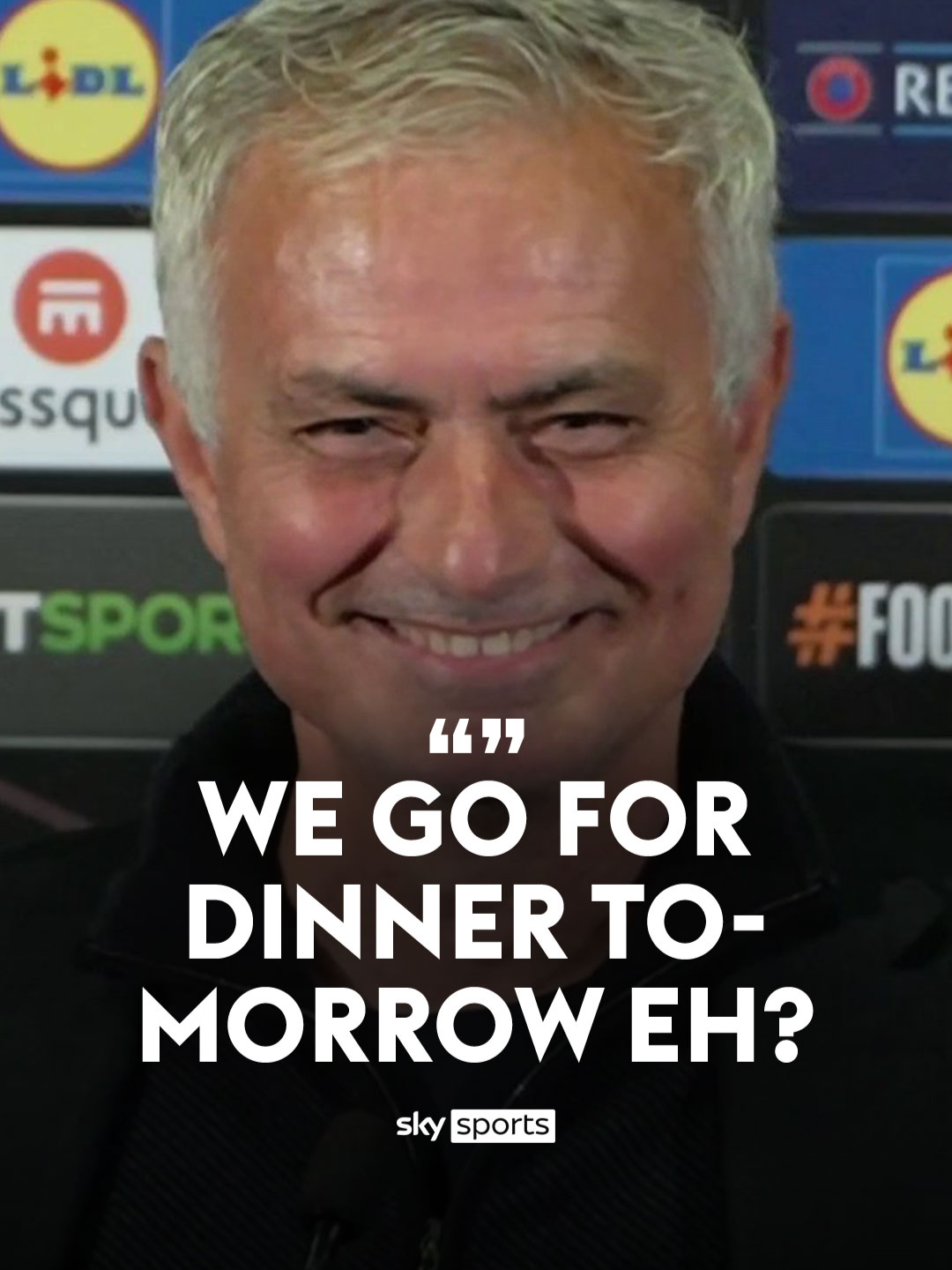 Our reporter Gary Cotterill was invited to dinner by Jose Mourinho...who's paying? 👀🍽️ #mourinho #skysportsnews