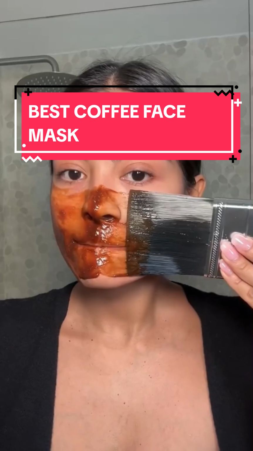 Coffee facemask for acne treatment and fading dark spots. #skin #skincare #coffeemask #facemask #coffeefacemask #acnetreatment #spotremoval 