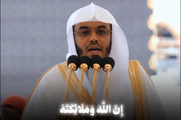 اللهم صلِّ وسلم على سيدنا محمد ♥🌷.  #ياسر_الدوسري  #اللهم_صلي_على_نبينا_محمد  #islam 