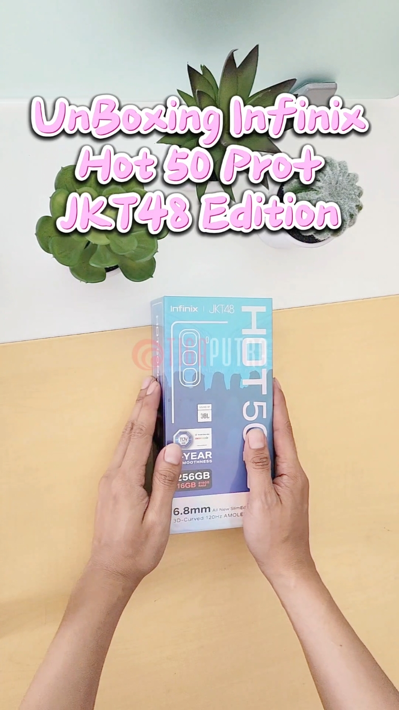 UnBoxing Infinix HOT 50 Pro+ JKT48 Edition 🤩 . Yuk langsung buruan beli HP, E-Bike, dan Aksesoris di Tiga Putra ✅Dapatkan potongan hingga jutaan rupiah ✅Bisa kredit DP 0 rupiah, cukup KTP Bawa Pulang HP ✅Bisa Tukar Tambah dengan harga Tinggi Buruan cek outlet Tiga Putra Terdekat ya 😉 . Jangan lupa follow akun kami di⁣⁣⁣⁣⁣⁣⁣⁣ @tigaputra_hp⁣⁣⁣⁣ @tigaputra_hp⁣⁣⁣⁣ @tigaputra_hp #unboxing #infinix #infinixhot50 #infinixhot50series #aesthetic #accessories #ebike #hp #promo #terlengkap #readystock #hemat #viralindonesia #hpmurah #gadget #handphone #handphonemurah #murah #fyp #fypgadget #fyptiktok #fypreels #cicilan #kredit #diskon #2024 #viral #indonesia 