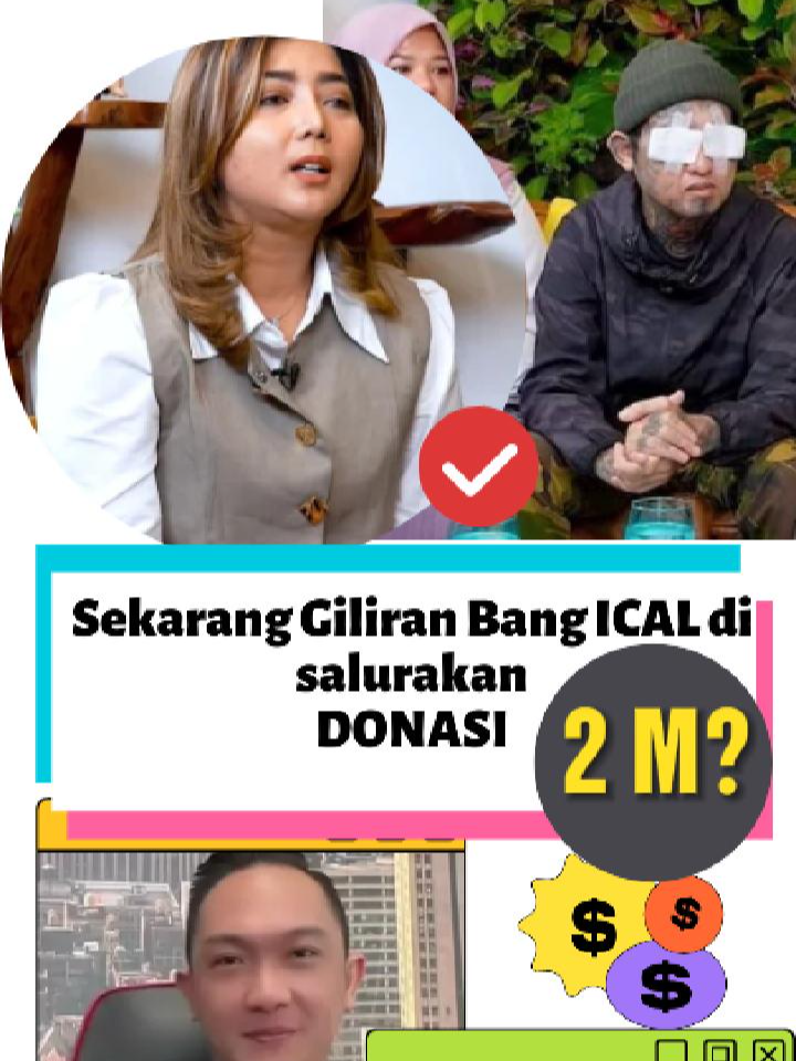 Teh Novi Serahkan Donasi Ke pada Bang Ical #donasi #viral #agus #tehnovi #fyp