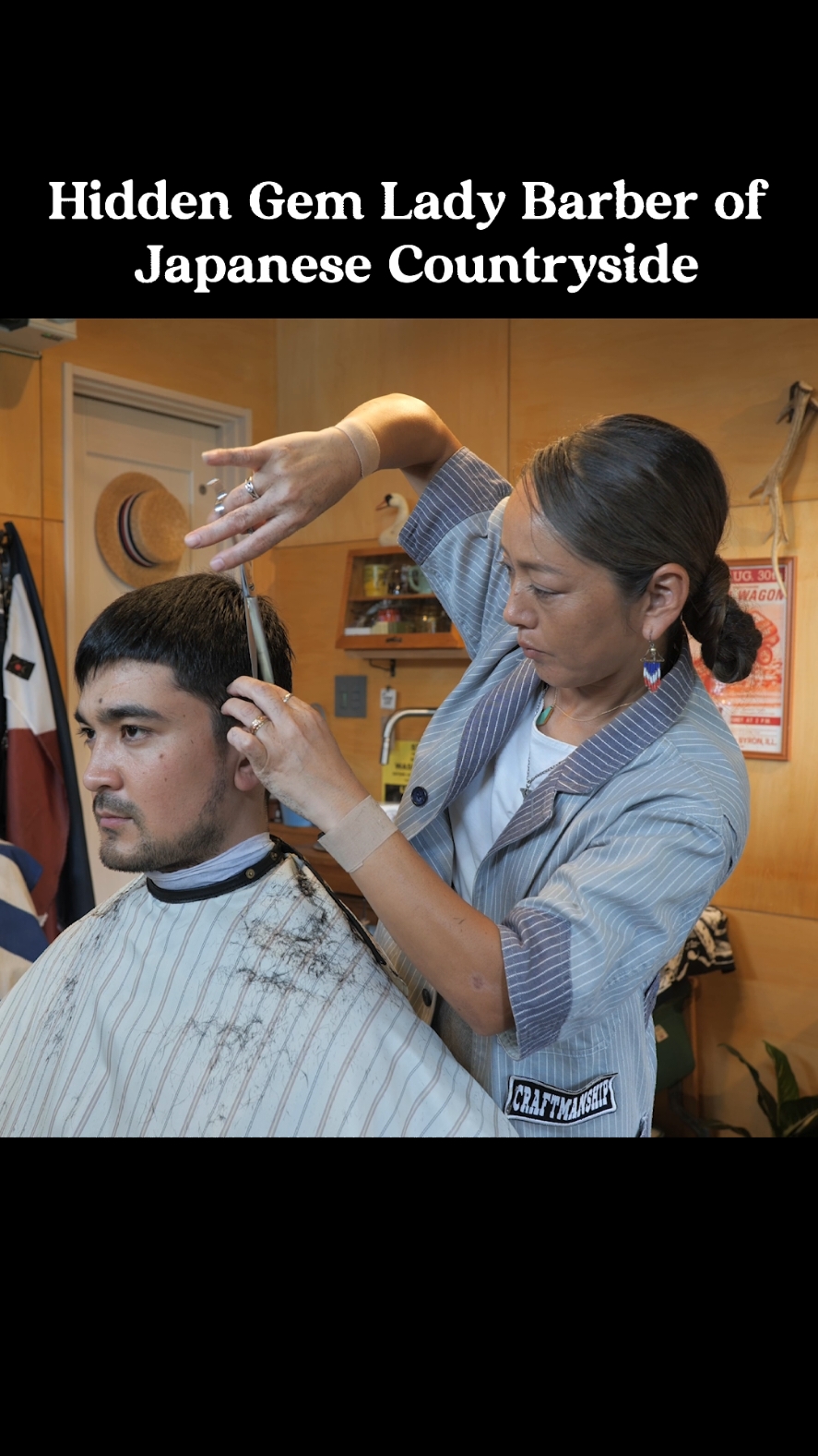 Hidden in Shizuoka: Relaxation and Precision from a Skilled Japanese Lady Barber Location: Ri works b mt fuji Address: 1694-13 Hina, Fuji City, Shizuoka Prefecture Tel Number: 070-4234-1767 #asmr #asmrsounds #longervideos #tokyoasmrmassage #japanesebarber #femalebarber #ladybarber 