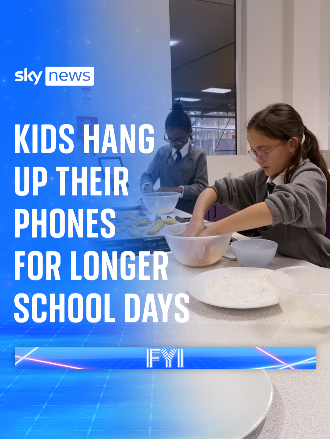 #FYI meets the #school pupils ditching their #phones in favour of a longer, 11-hour day 🤳