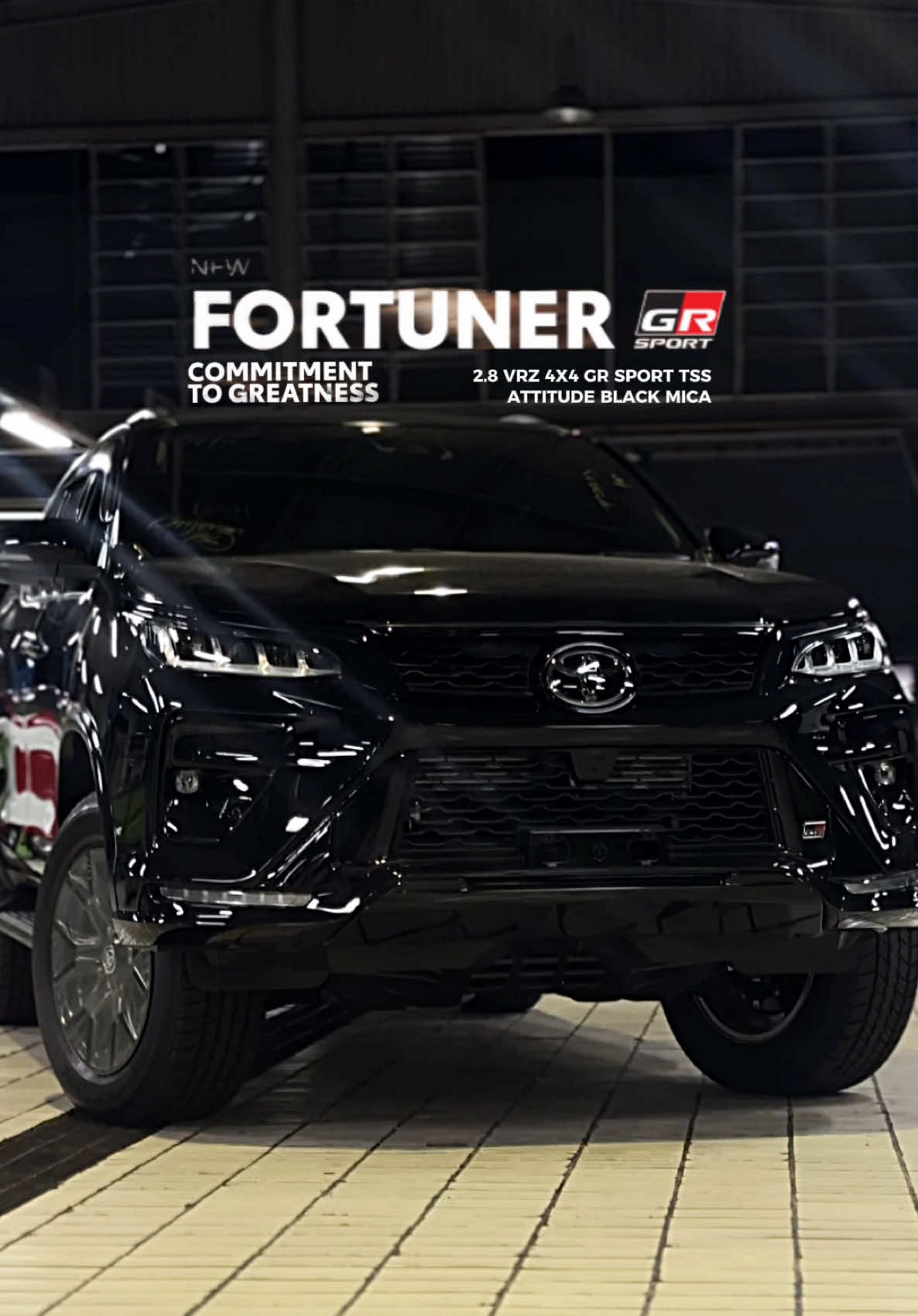 New Facelift Fortuner 2.8 VRZ 4x4 A/T GR Sport TSS Attitude Black Mica. Sebuah Wajah dengan Armor & Persenjataan yang baru, Cukup Garang mengingat nama yaitu Legender. Info Pemesanan Toyota Jawa Timur hingga Bali Hub : Mike - Account Executive Toyota Astra Auto2000 Kenjeran Surabaya 0812.3132.3273 #toyotafortuner #fortuner #fortunerindonesia #fortunerlovers #fortunermodifikasi #fortunerclub #fortuner4x4 #fortunergrsport #fortunergr #toyotafortunerclub #toyotafortuner4x4 