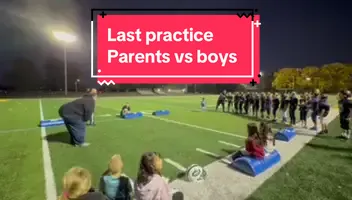 The season is coming to an end. Last football practice was parents vs kids. EVERYONE had a great time! #footballtiktok #footballseason #parentsvskids #dadsoftiktok #footballplayer #letsgo 