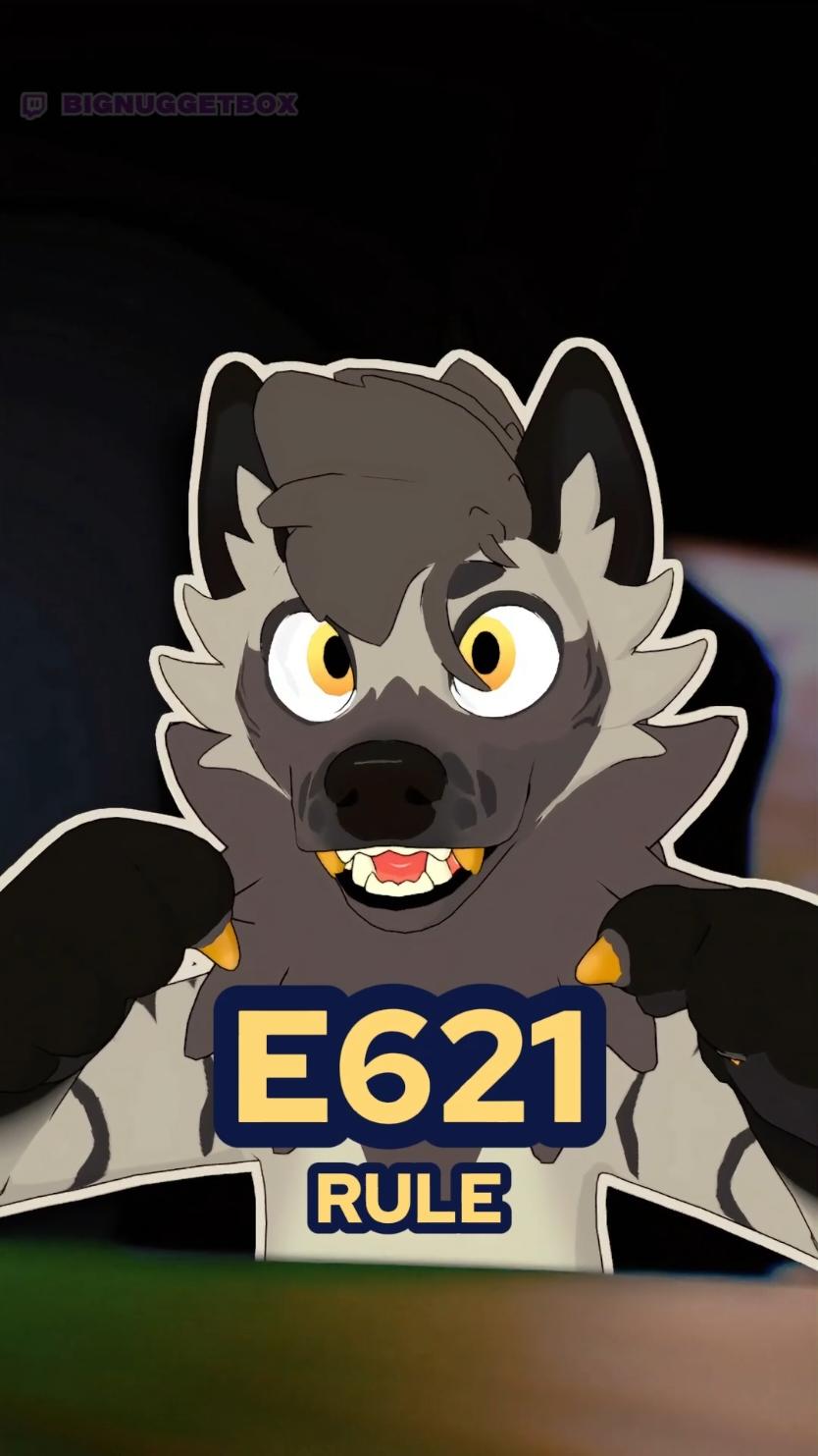 E621 rule explained by a furry #furry #vtuber #vrchat #furrycommunity #animation #talk 