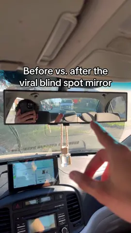Why doesn’t every car not have this already?? #blindspotmirror #caraccessories #carmusthaves #carmirror #carproducts  #creatorsearchinsights 