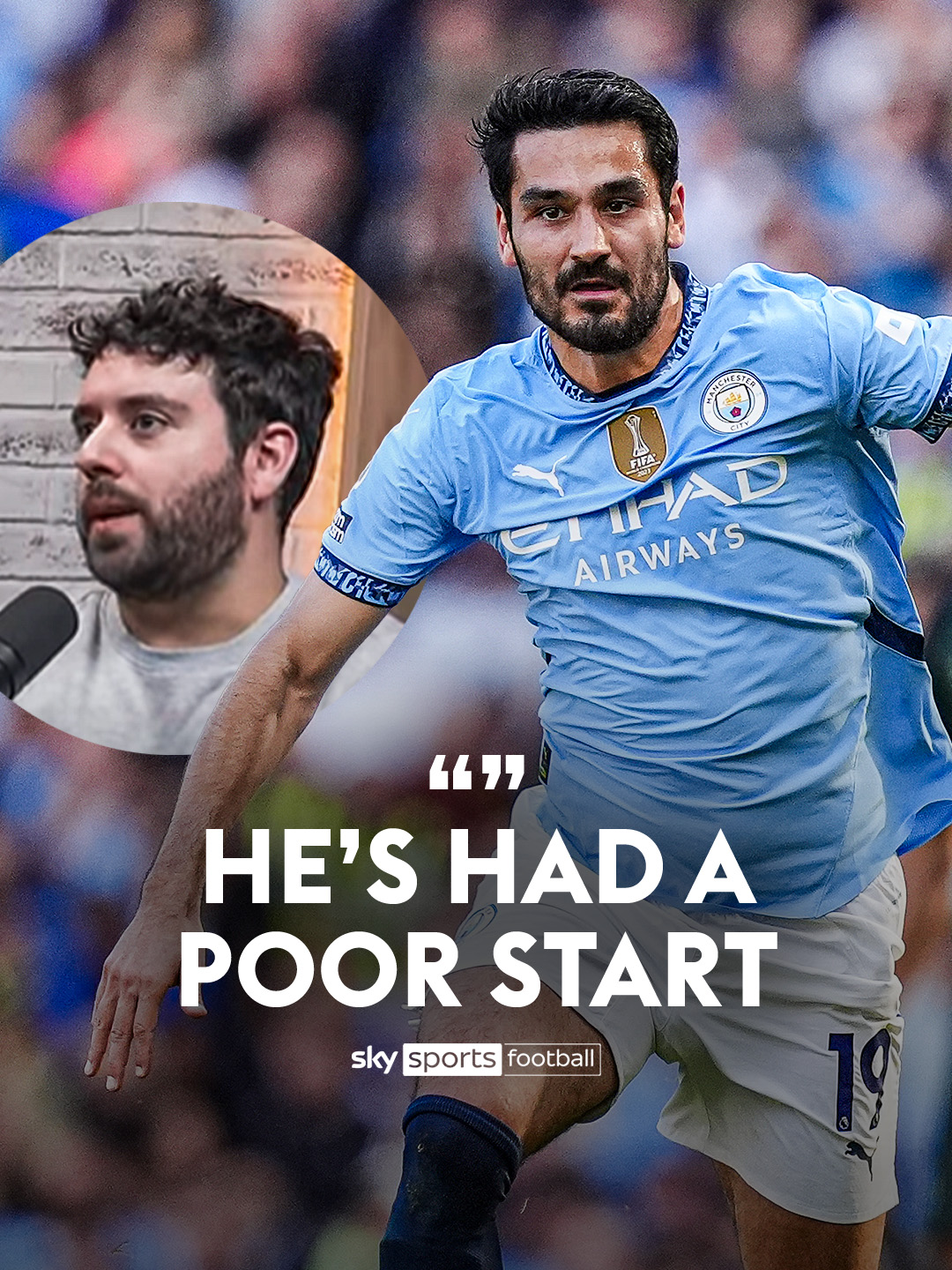 How do you think the start of the season has been for Man City's Ilkay Gundogan? 🤔 #skysports #manchestercity #ilkaygündoğan #PremierLeague