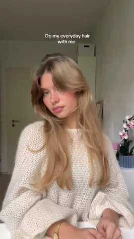 and I love it every time  ❣️ #hairstyle #hairtutorial #hairtok #darkblonde #fyp 
