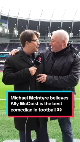 Michael McIntyre believes Ally McCoist is the best comedian in football 👀 An unexpected bromance 😅