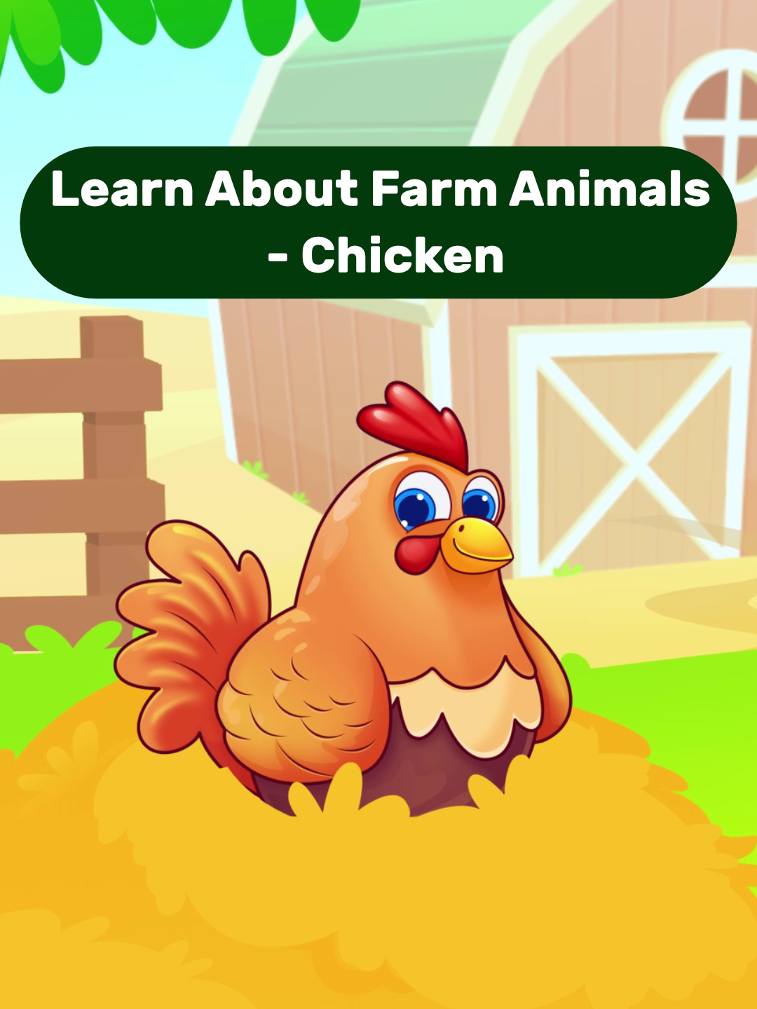 🐔✨ Where is the chicken hiding? Join Lucas on an exciting adventure as he searches high and low for our silly little chicken friend! With its cute clucks and cheeky antics, this playful chicken hides in the most unexpected places, making us giggle along the way.  Will Lucas be able to find the chicken and catch it? 🤔💨 Watch as the fun unfolds, filled with laughter, surprises, and adorable sounds that kids will love! Perfect for toddlers and preschoolers, this engaging video is sure to bring smiles and giggles!  Don’t miss the fun—let’s find that chicken together! 🐥🎉 #hideandseek #kidsfun #kidsentertainment #funnyanimals #cuteanimals #chickensound #kidsvideos #toddlerfun #preschoolactivities #animalsounds #funnyclucks #kidsadventure #cluckcluck #animalfun #childrensvideo #cuteandfunny #funforkids #sillychicken #funnyvideos #chickensoftiktok #animalsoftiktok #PetsOfTikTok #roosters #fyp #kidsplay #viraltiktok #funnytiktok #kidstiktok #toddlertok #farmanimals #lucasandfriends #rvappstudios