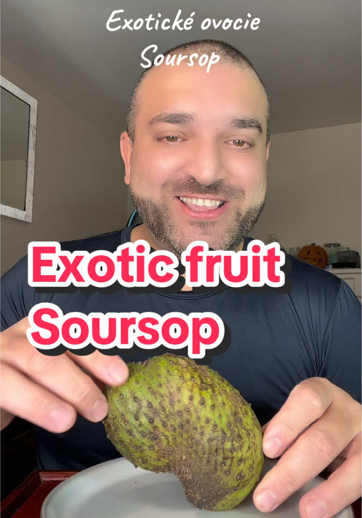 Exotic fruit soursop. This one is really nice. Sweet and perfectly ripe. #ExoticFruit #Soursop #VladimirFlitar  