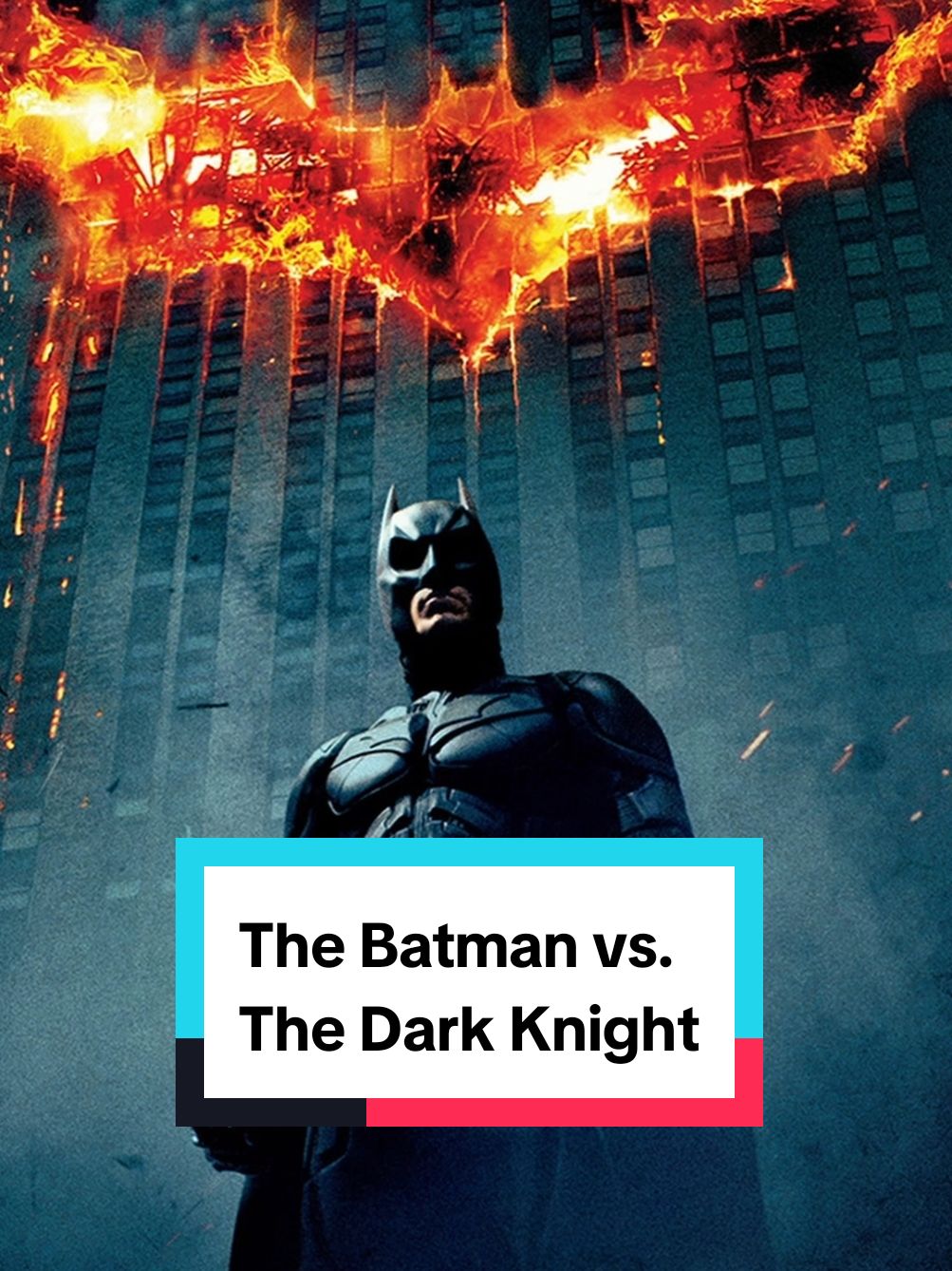 Is The Batman as good as The Dark Knight? #batman #thedarkknight #thebatman #versus 