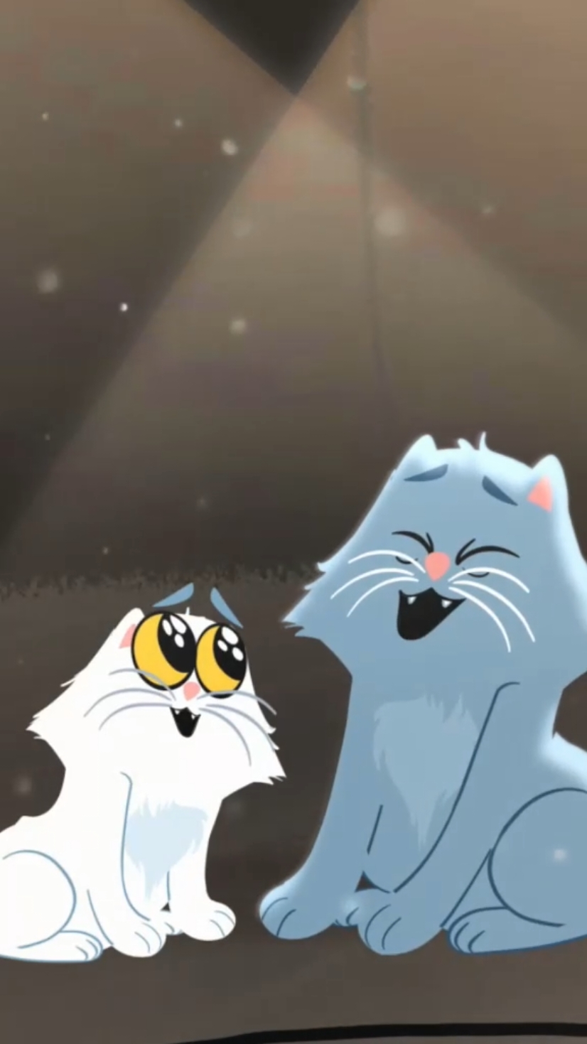 I think we need an ORIGINAL, full song duet - 2025 goals! @Viester9Music  @Lauren Barger  #diewithasmile #animation #cats #catlover 