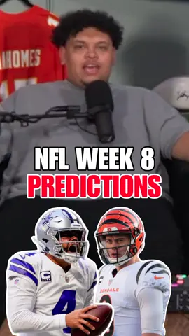 NFL Week 8 predictions