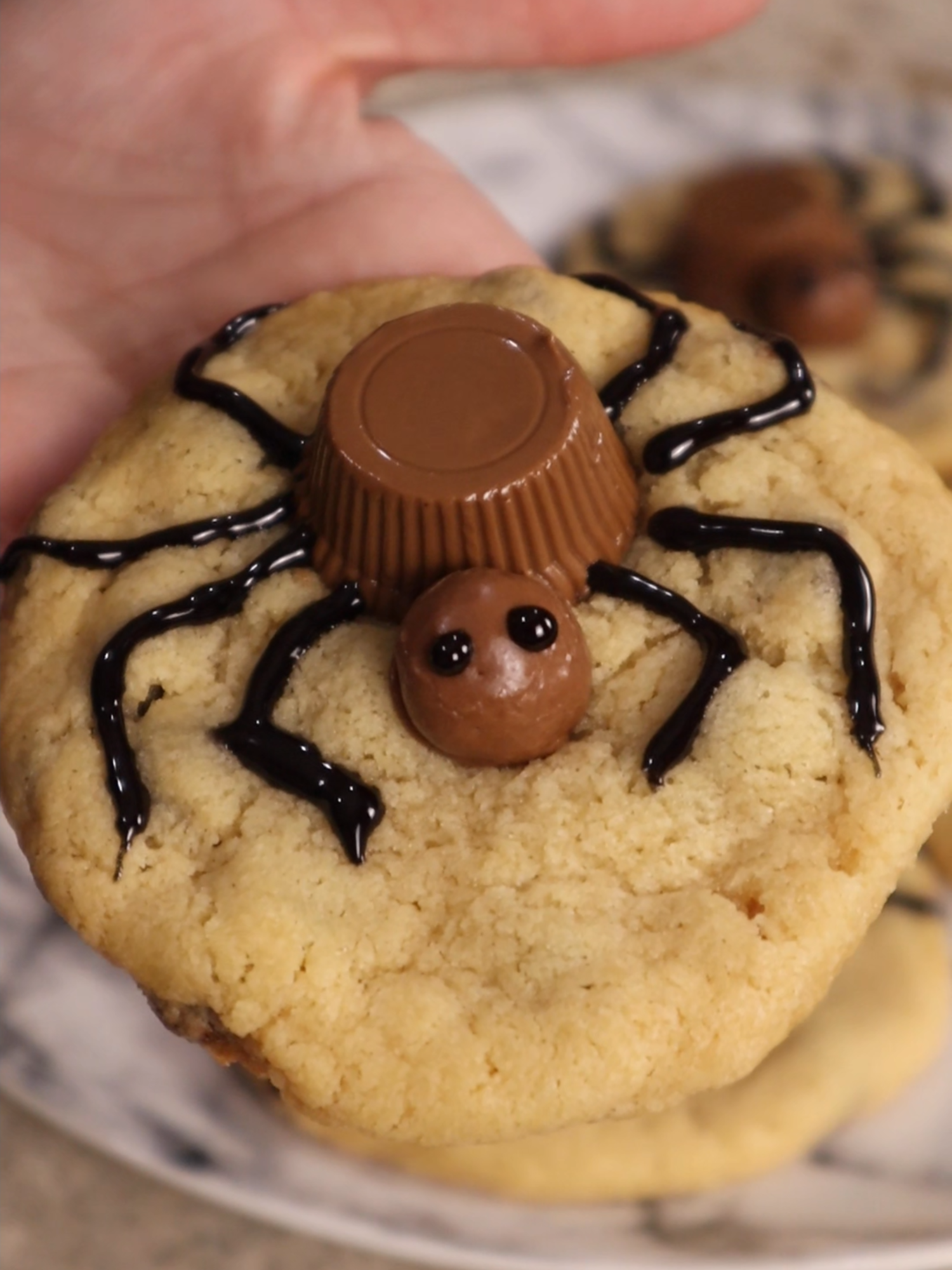 Dollar Tree Halloween Desserts! Spider Cookies  #halloween #halloweentreatsideas #bakingwithfamily #funtraditions #whattomakeforhalloween #halloweencookies #cookieideas #halloweenpartyfood