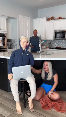 When he finally notices 😂
