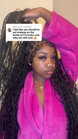 Replying to @li Thanks for the feedback 🥰 #fypシ #foryoupage #braidedwig 