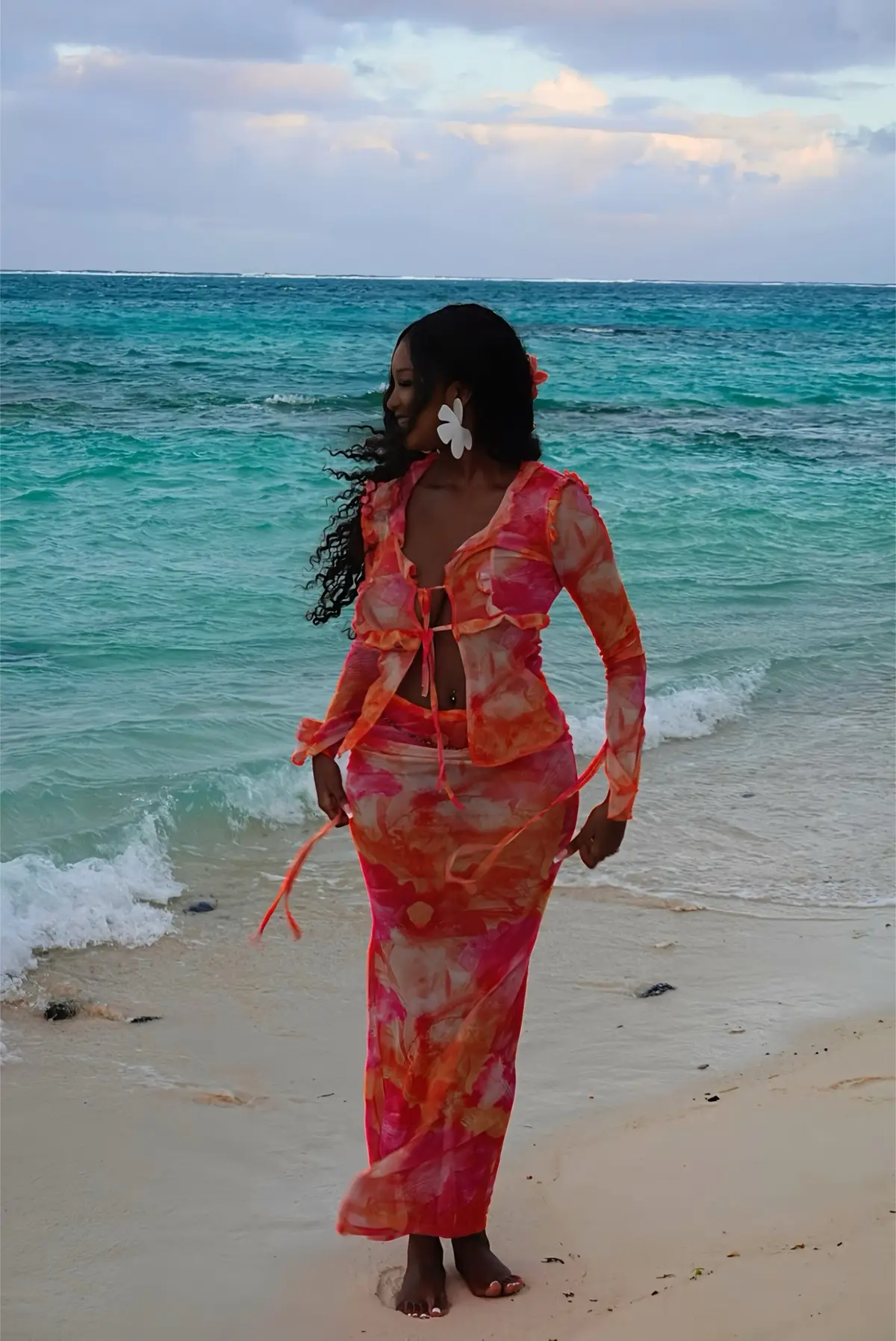 Admiring the view 🥹🇲🇺🏝️👙#ririameer #mauritius🇲🇺 #fyp 