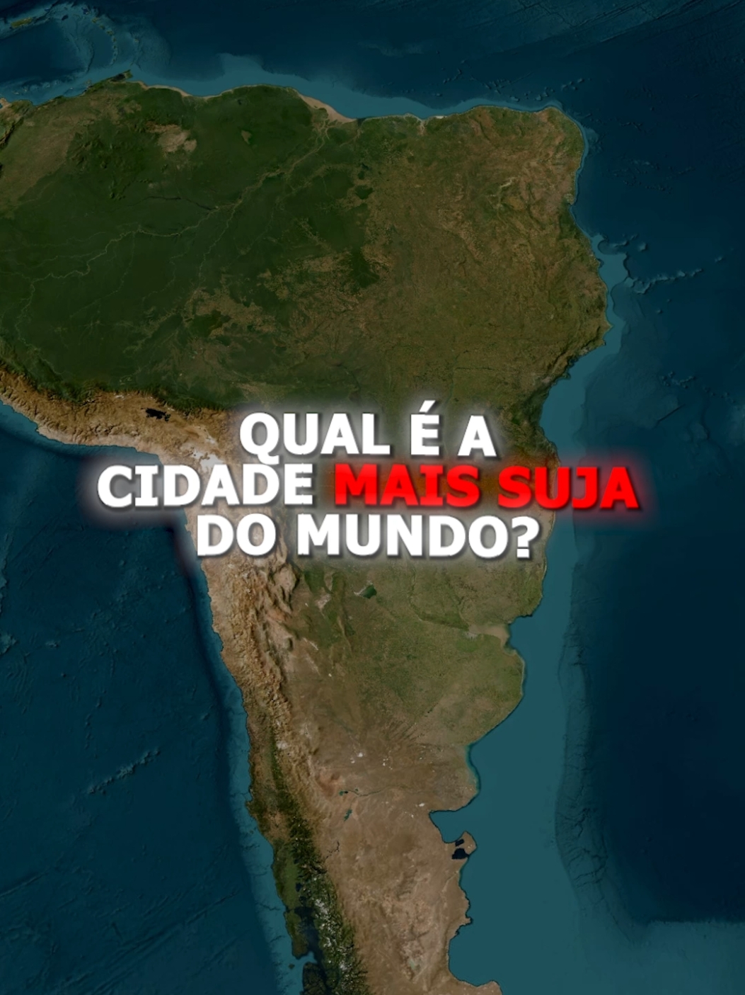 Qual é a cidade mais suja do mundo? #geografia #geopolitica #mapas 