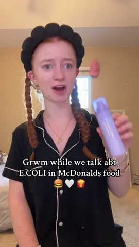 That’s actually insane. Do yall like McDonalds? #fyp #grwm #grwmroutine #grwmmakeup #mcdonalds #ecoli #controversy #controversial     vc @Lola Winters 