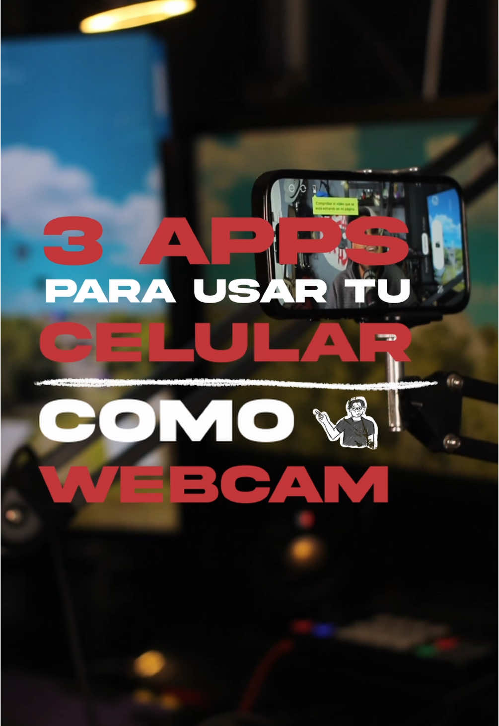 Como usar tu celular como webcam en tus directos en OBS  #comoserstreamer #streamencelular #creadoresdecontenido #streamerdesdecelular #streamers #nexusclips 