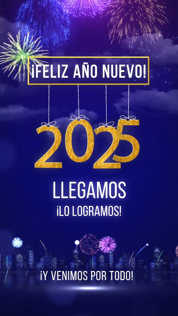 Intro para año nuevo 2025, compártelo con quién tu gustes #felizañonuevo2025 #alejandroruizzavala #2025 #año2025 #lologramos 