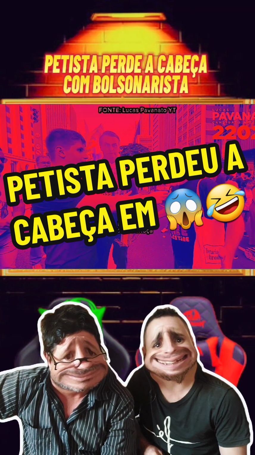 PETISTA PERDEU A CABEÇA EM 😱🤣