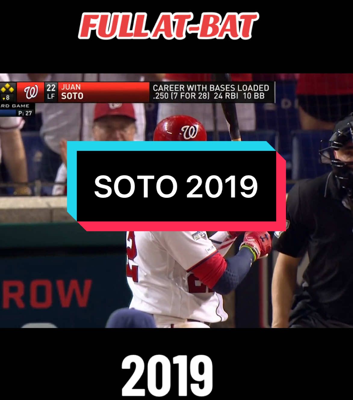 2019 is crazy i wasn’t even born when this happened #juansoto #yankees #WorldSeries #baseball 