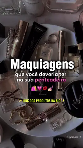 Sua penteadeira vai te agradecer por esses achadinhos😌💄 ✨LINK NA BIO OU NOS COMENTÁRIOS✨ #shopee #shopeebrasil #achadinhos #comprinhas #produtosdebeleza #maquiagem #maquiagensbaratinhas #makeup #penteadeira #itgirl #girls #foryouuu 